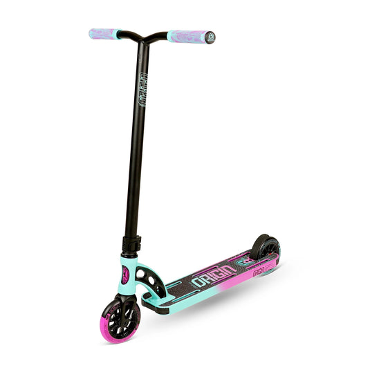 Madd Gear Origin Pro 2 Freestyle Stunt Scooter -  Teal/Pink